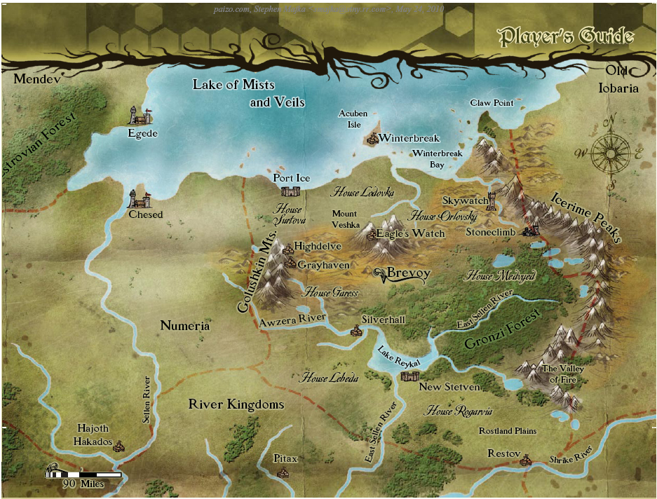 La Nación de Brevoy Map-Brevoy